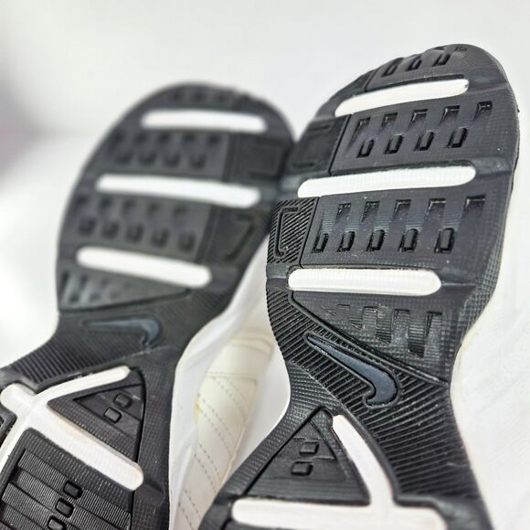 Nike T-Lite VIII White Black Leather Trainers 386766-141 Men’s 12 main image 5